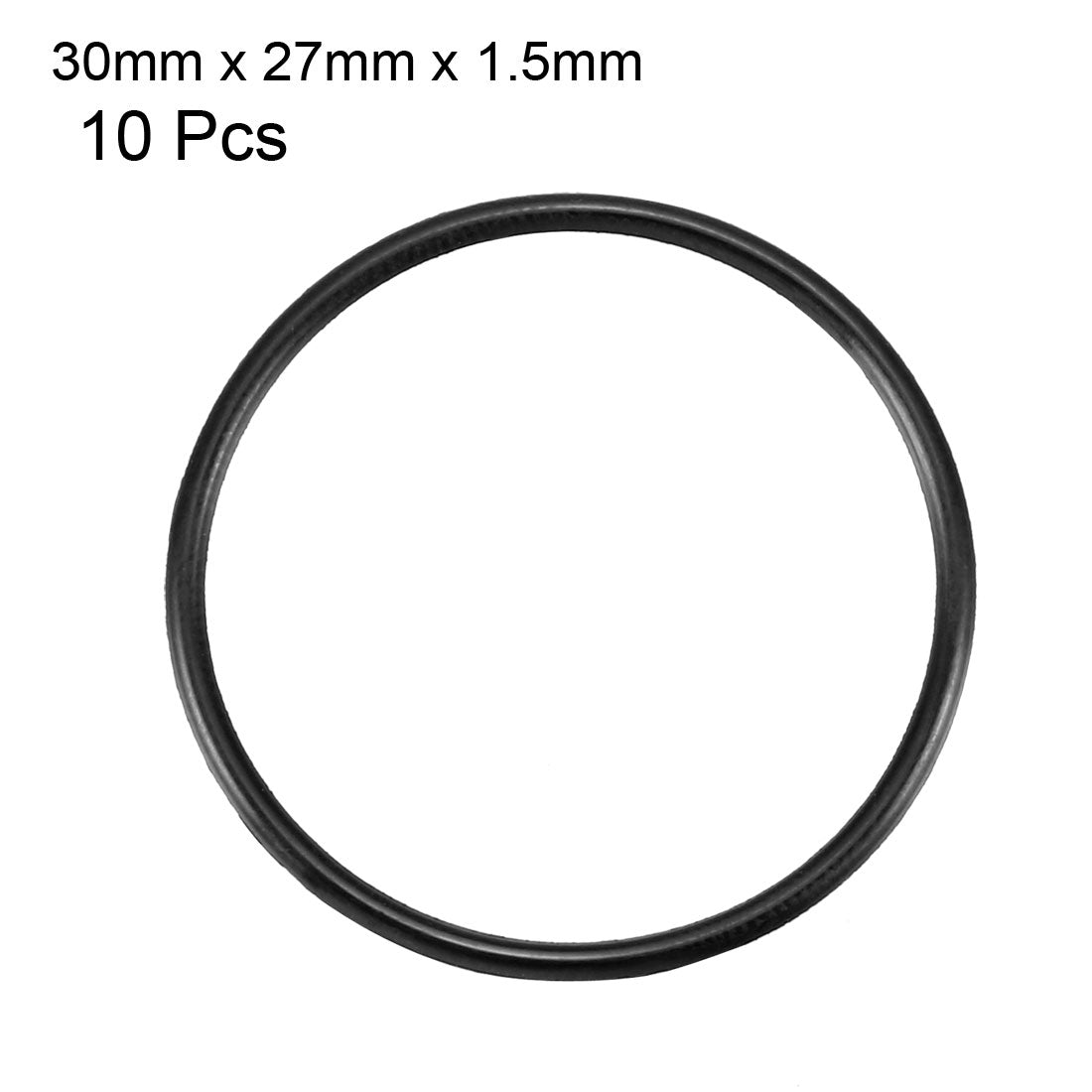 Harfington Nitrile Rubber O-Rings Metric Buna-N Sealing Gasket 10Pcs