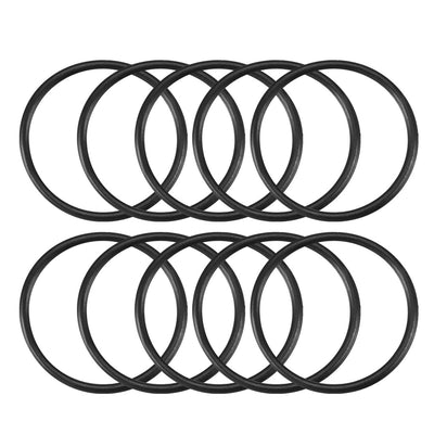 Harfington Nitrile Rubber O-Rings Metric Buna-N Sealing Gasket 10Pcs