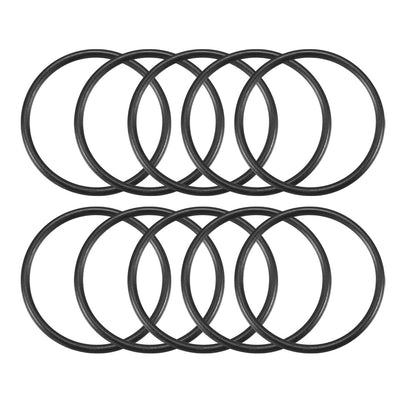 Harfington Nitrile Rubber O-Rings Metric Buna-N Sealing Gasket 10Pcs