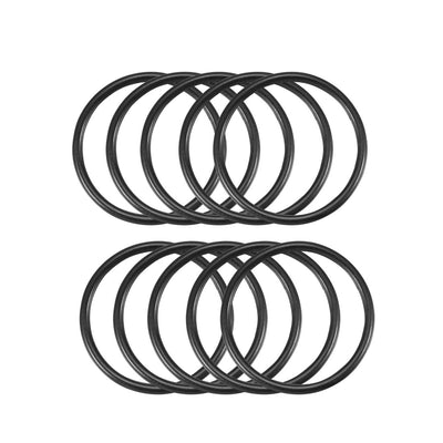Harfington Nitrile Rubber O-Rings Metric Buna-N Sealing Gasket 10Pcs