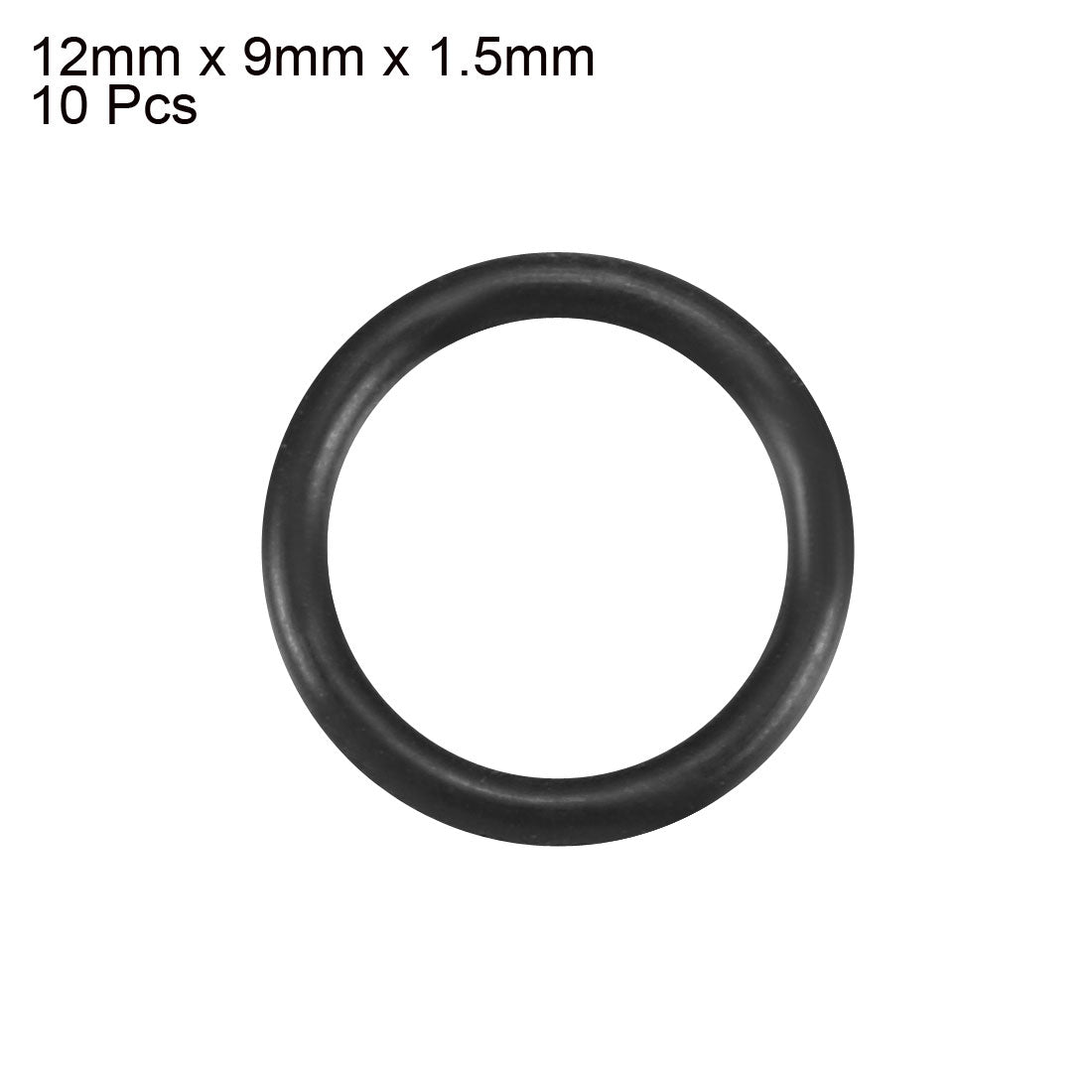 Harfington Nitrile Rubber O-Rings Metric Buna-N Sealing Gasket 10Pcs