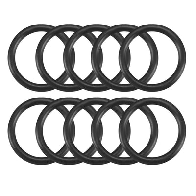 Harfington Nitrile Rubber O-Rings Metric Buna-N Sealing Gasket 10Pcs