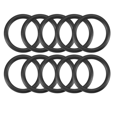 Harfington Nitrile Rubber O-Rings Metric Buna-N Sealing Gasket 10Pcs