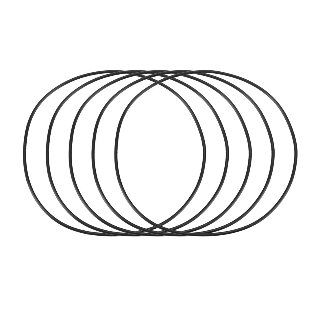 Harfington Nitrile Rubber O-Rings, Metric Buna-N Sealing Gasket Pack of 5