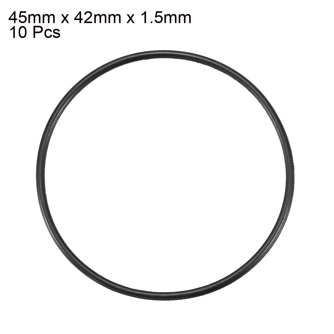 Harfington Nitrile Rubber O-Rings Metric Buna-N Sealing Gasket 10Pcs