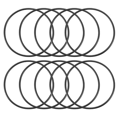 Harfington Nitrile Rubber O-Rings Metric Buna-N Sealing Gasket 10Pcs