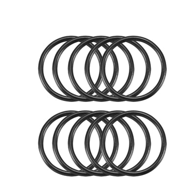 Harfington Nitrile Rubber O-Rings, Metric Buna-N Sealing Gasket 10Pcs