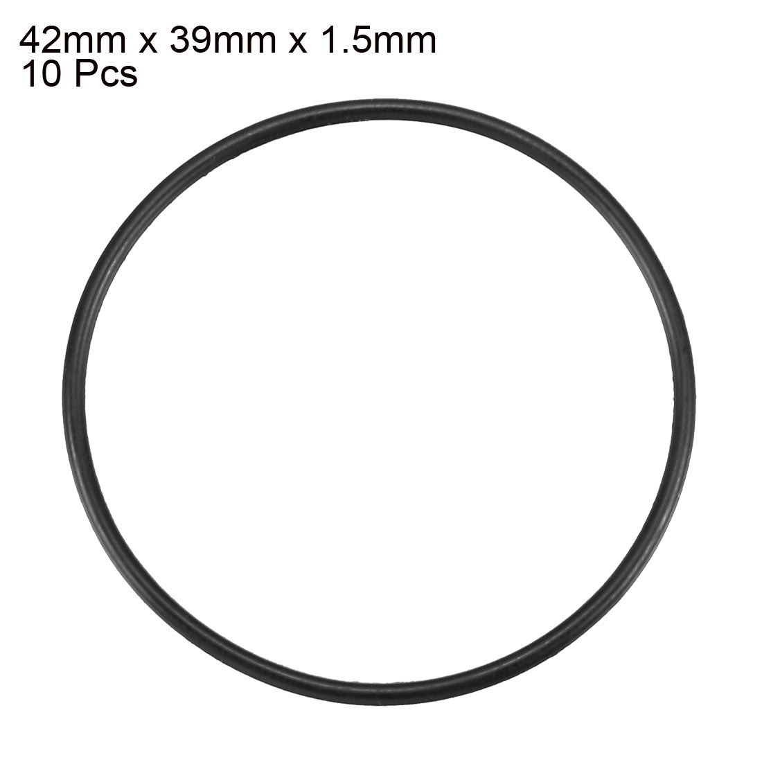 Harfington Nitrile Rubber O-Rings, Metric Buna-N Sealing Gasket 10Pcs