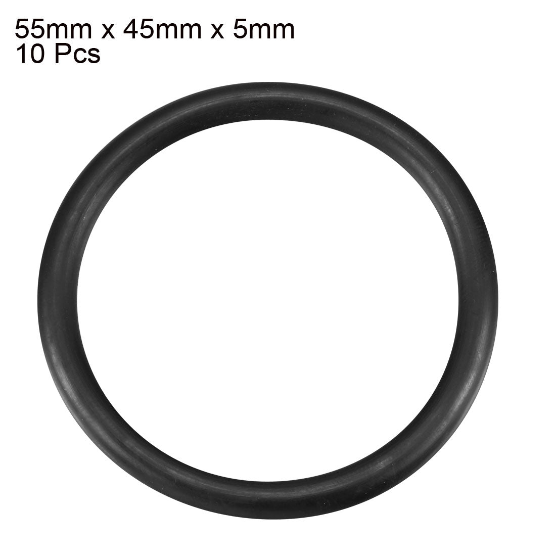 Harfington Nitrile Rubber O-Rings, Metric Buna-N Sealing Gasket 10Pcs