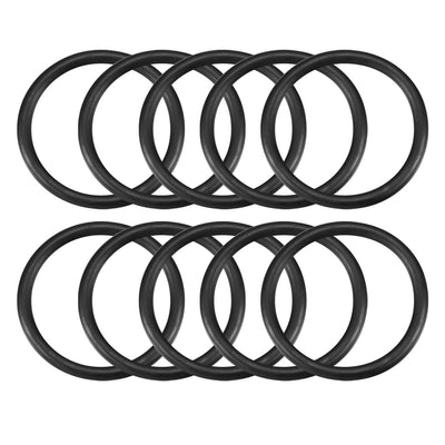 Harfington Nitrile Rubber O-Rings, Metric Buna-N Sealing Gasket 10Pcs