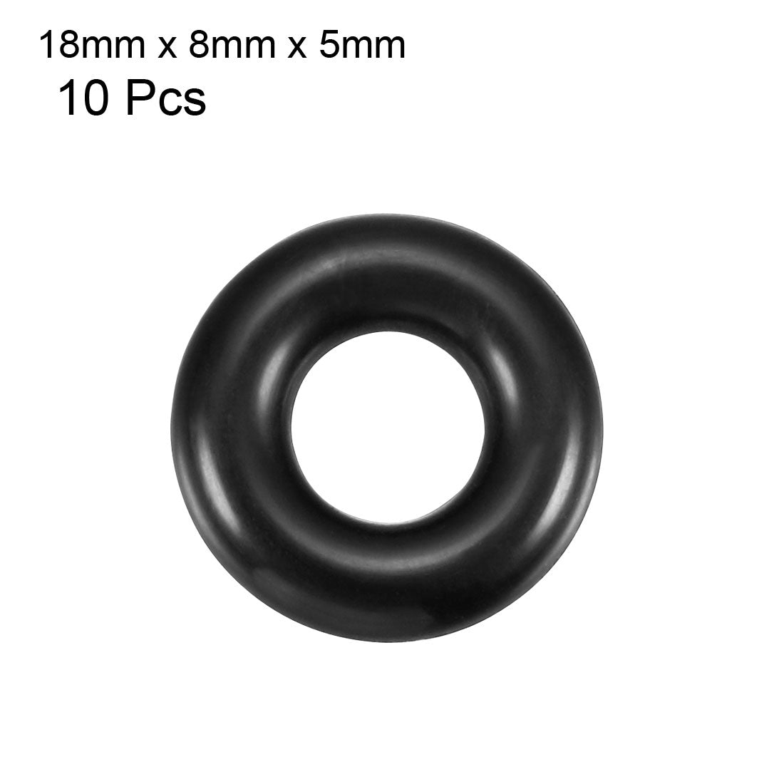 Harfington Nitrile Rubber O-Rings, Metric Buna-N Sealing Gasket 10Pcs