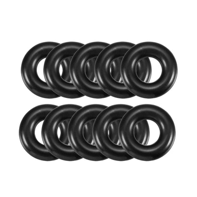 Harfington Nitrile Rubber O-Rings, Metric Buna-N Sealing Gasket 10Pcs