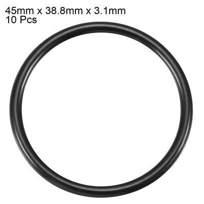 Harfington Nitrile Rubber O-Rings, Metric Buna-N Sealing Gasket 10Pcs