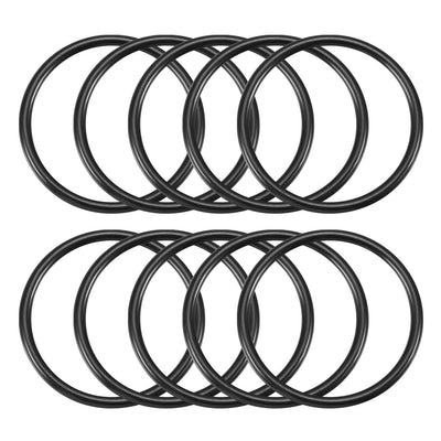 Harfington Nitrile Rubber O-Rings, Metric Buna-N Sealing Gasket 10Pcs