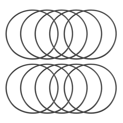 Harfington Nitrile Rubber O-Rings, Metric Buna-N Sealing Gasket 10Pcs