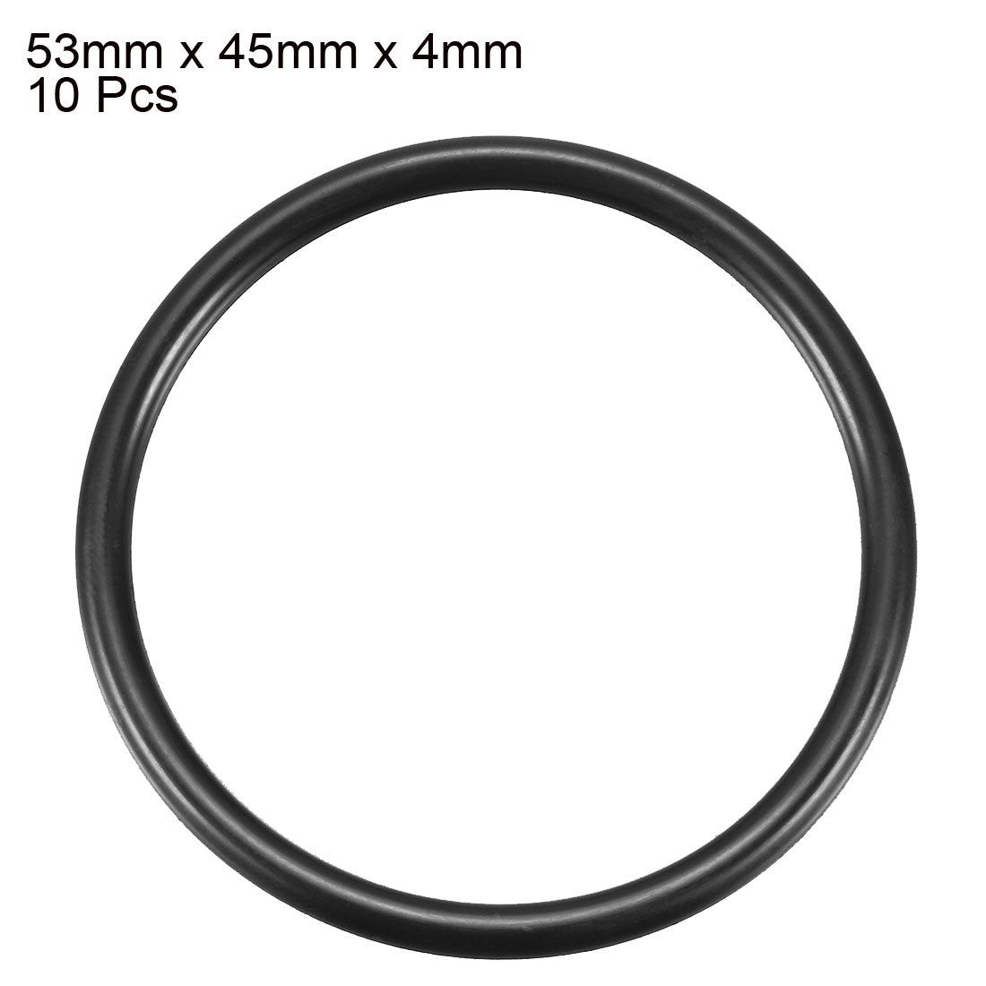 Harfington Nitrile Rubber O-Rings, Metric Buna-N Sealing Gasket 10Pcs