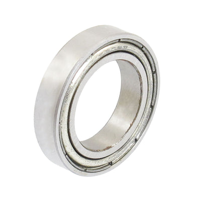 Harfington 15mm x 24mm x 5mm 6802 Shielded Miniature Deep Groove Radial Ball Bearing