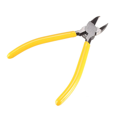 Harfington 6" Electric Wire Cutter Side Cutting Diagonal Pliers Hand Tool Yellowgreen