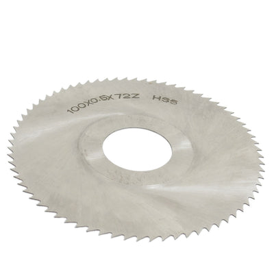 Harfington Hand Tool 100mm x 27mm x 0.5mm 72 Teeth HSS Slitting Saw