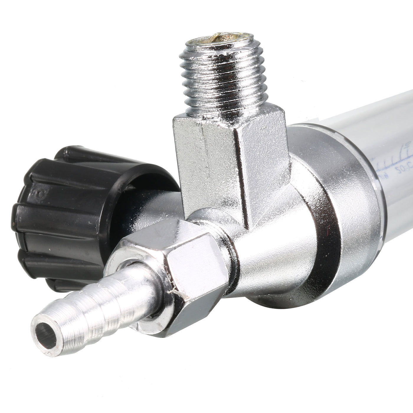 Harfington 14mm Thread 1-25 L/min CO2 Water Liquid Flow Flowmeter