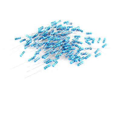 Harfington 130 Pcs 1/2W Watt 10K Ohm Axial Lead Metal Film Resistor 5% Tolerance