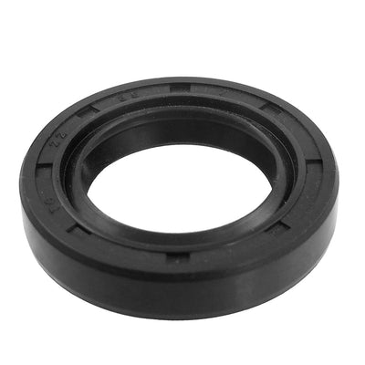 Harfington Oil Crankshaft Seals, Nitrile Butadiene Rubber Black Pack of 1