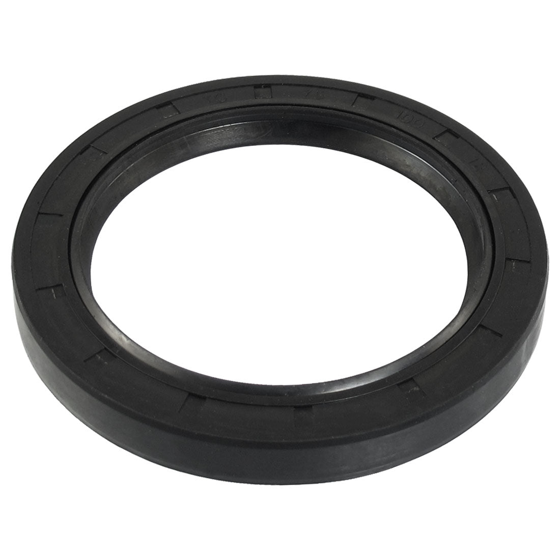 Harfington Oil Shaft Seals, Nitrile Butadiene Rubber Black, Pack of 1