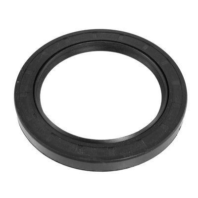 Harfington Oil Shaft Seals, Nitrile Butadiene Rubber Black, Pack of 1