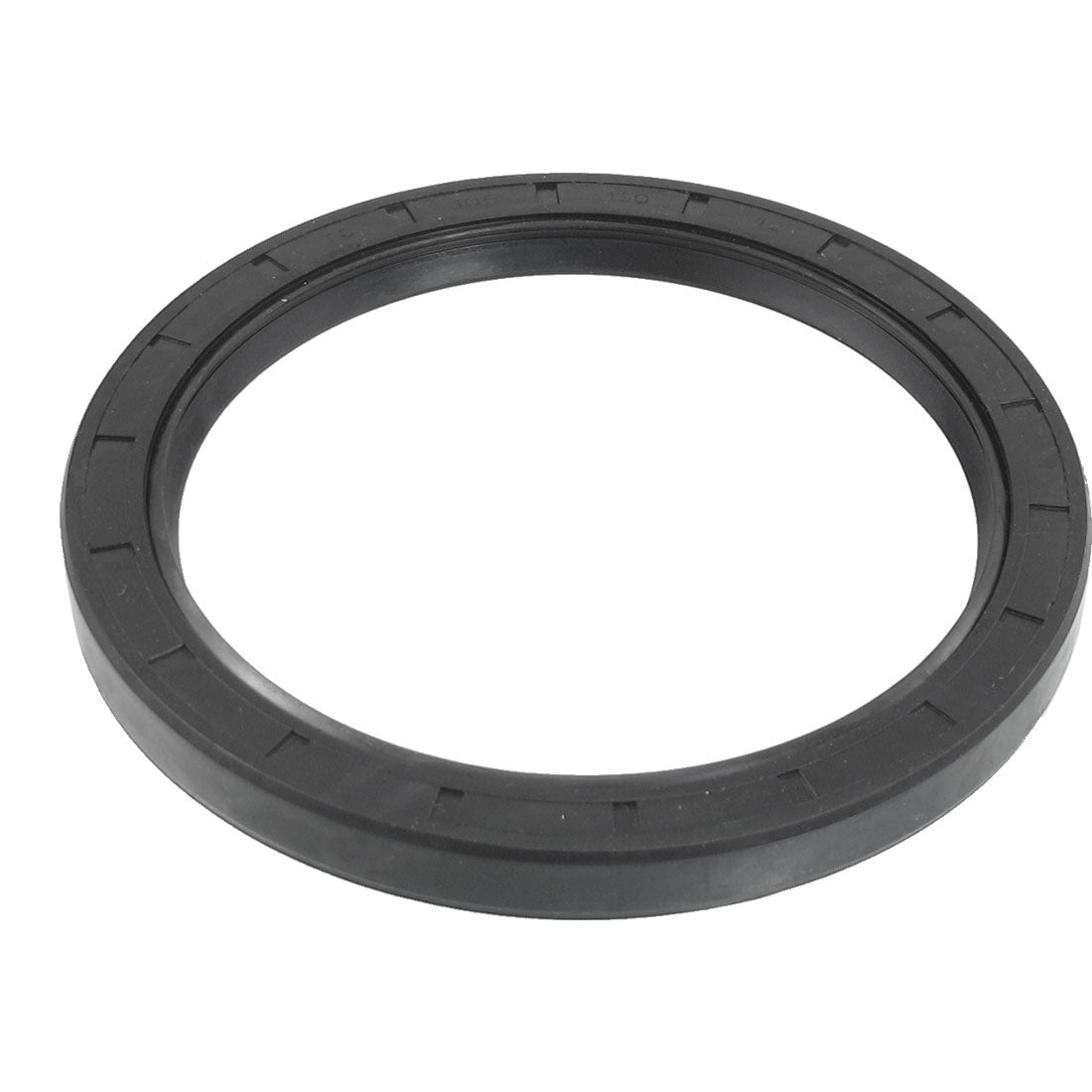 Harfington Oil Shaft Seals, Nitrile Butadiene Rubber Black, Pack of 1