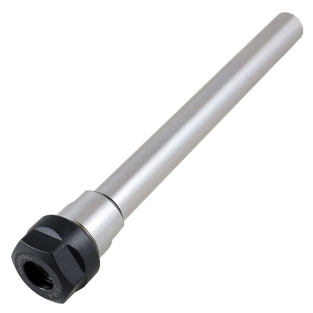 Harfington 16mmx150mm Metal C16-ER16A-150L Straight Collet Milling Chuck Holder Gray