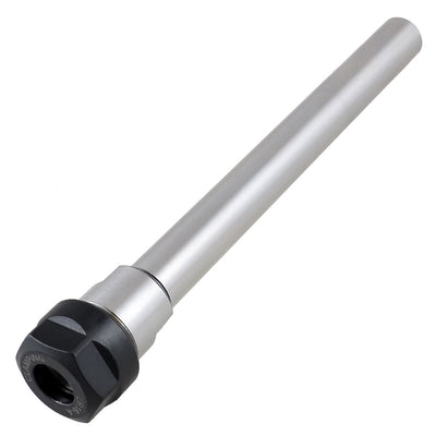 Harfington 16mmx150mm Metal C16-ER16A-150L Straight Collet Milling Chuck Holder Gray