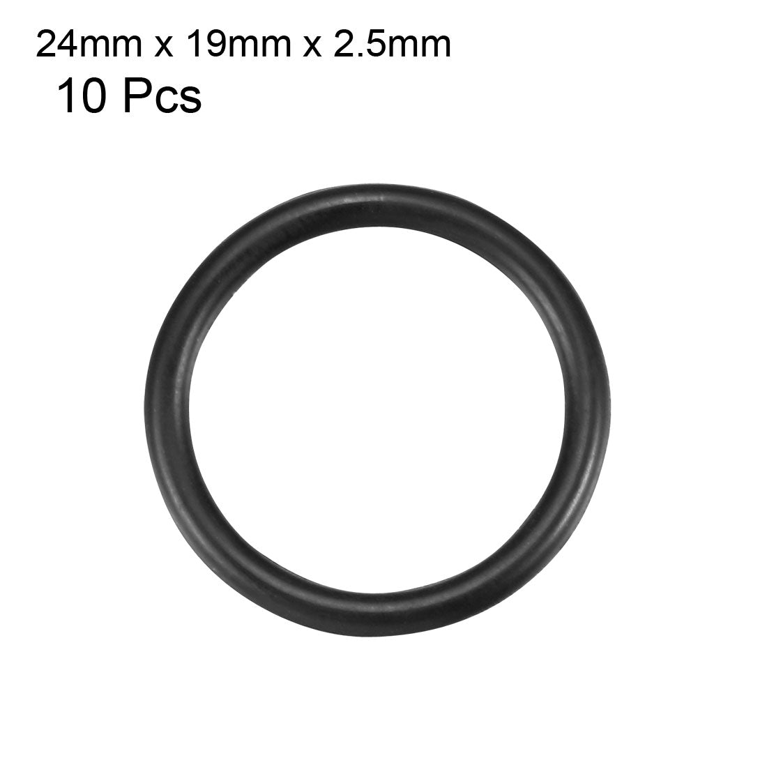 Harfington Nitrile Rubber O-Rings, Metric Buna-N Sealing Gasket 10Pcs