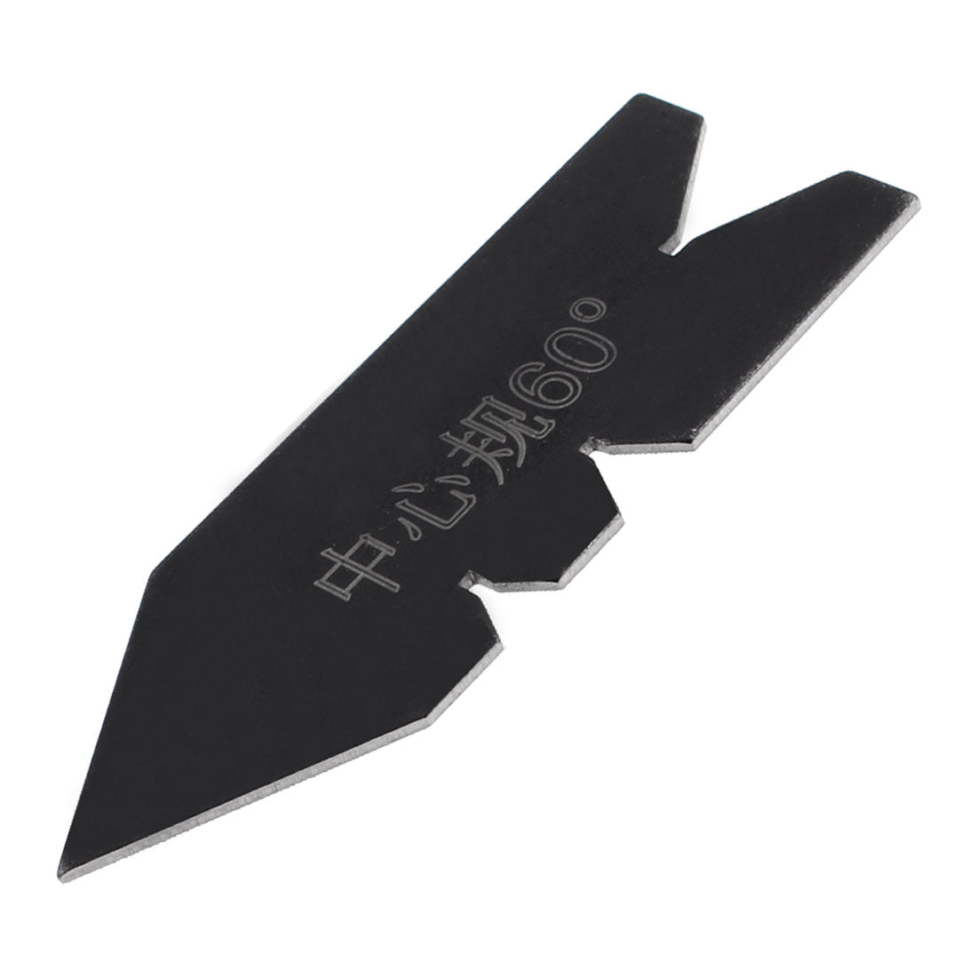 Harfington Thread Cutting Angle Gage 60 Degree Angle Center Gage Measure Tool for Quick Comparison