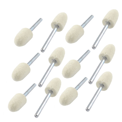 Harfington 47mm Long 3mm Shank Jewelery Glassware Polisher Mounted Points 12 Pcs