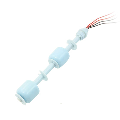 Harfington 16.5cm Long Liquid Vertical Water Level Sensor 4 Wire Float Switch Blue