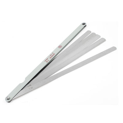 Harfington 14 in 1 Silver Tone 0.05-1mm Gap Filler Feeler Gauge Measurement Tool