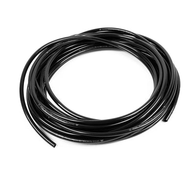 Harfington 15 Meter 49.2Ft 10mm x 6.5mm Pneumatic Air PU Hose Pipe Tube Black
