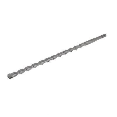 Harfington 14mm x 350mm  Shank Masonry Drill Bit Gray for Concrete