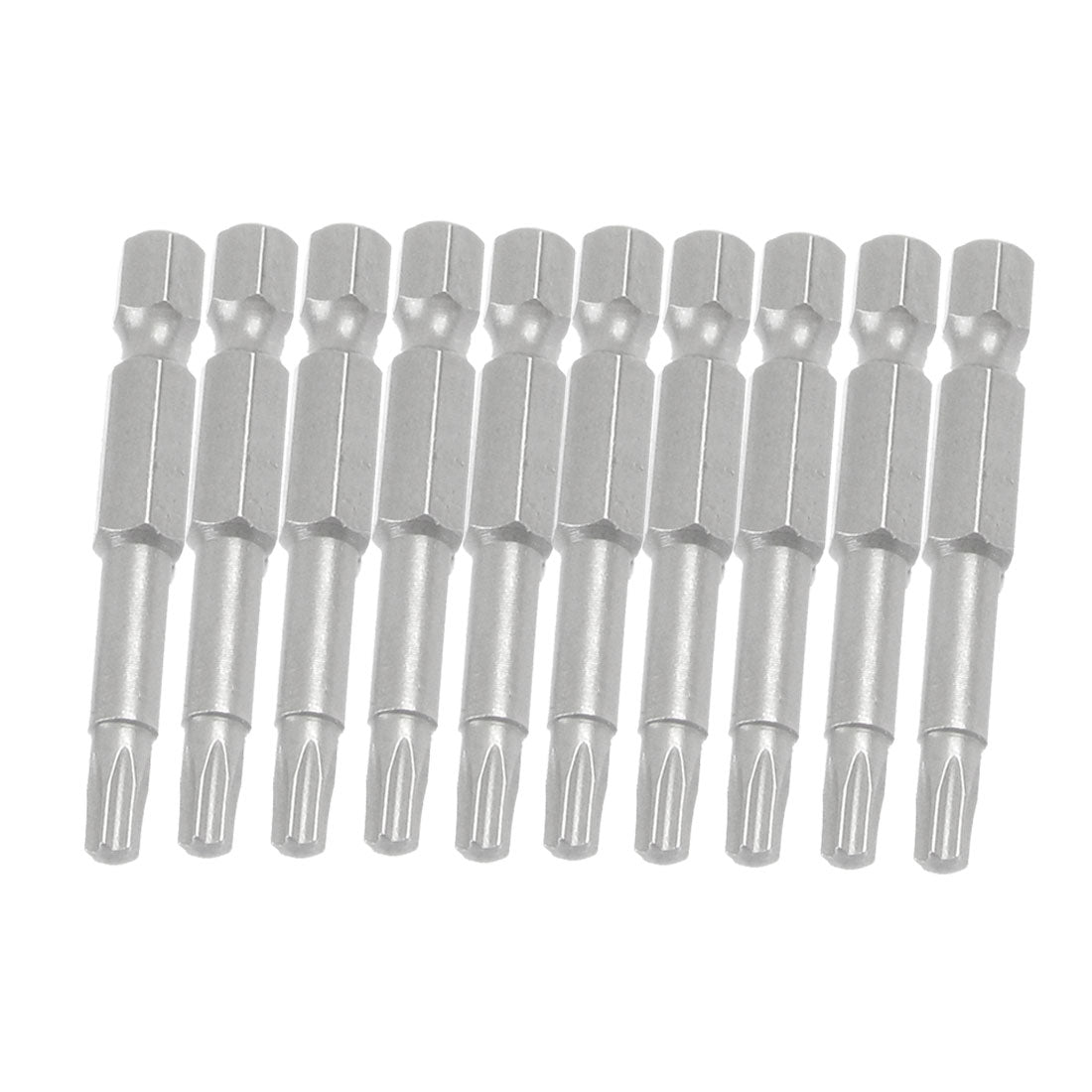 Harfington 1/4" Hexagon Shank 4mm T20 Magnetic Tip Torx Screwdriver Bits 10 Pcs