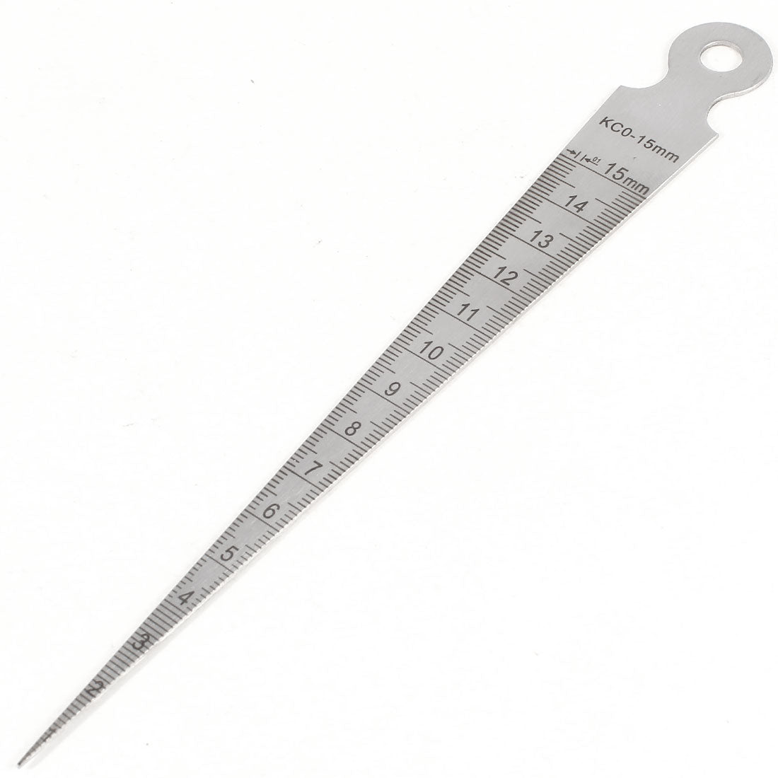 Harfington 0.1mm Accuracy 1MM-15MM Taper Gauge Feeler Gap Hole Measuring Tool