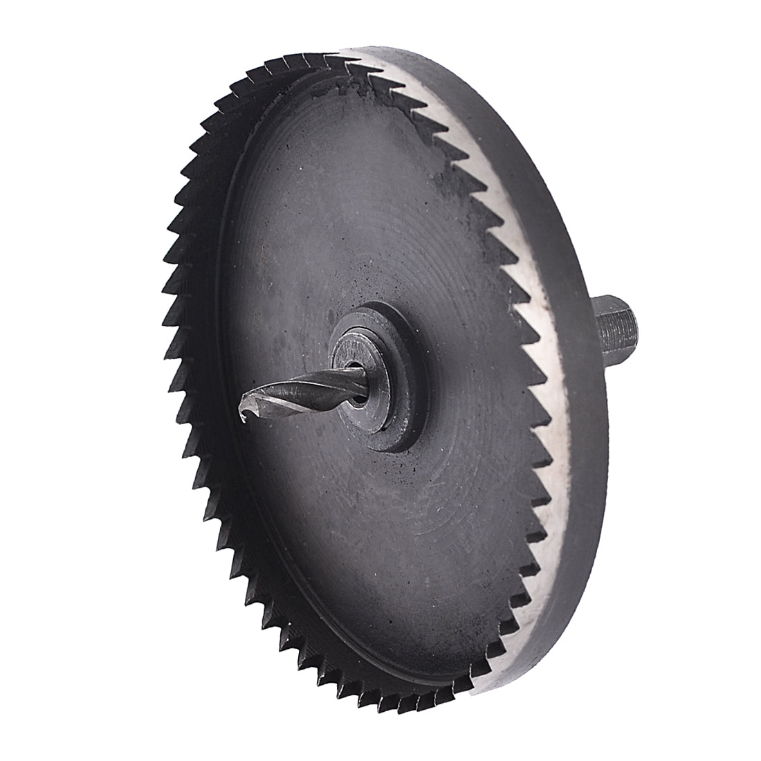 Harfington Triangle Shank 6mm Twist Drill Bit 95mm Dia. HSS Iron Cutting Hole Saw