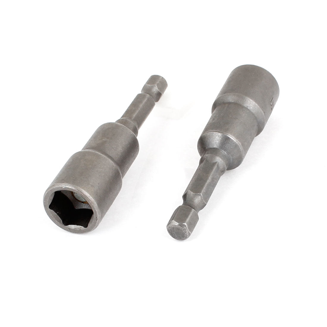 Harfington 1/4" Shank 11mm Hex Socket Nut Setter Spanner Driver Bit 2pcs