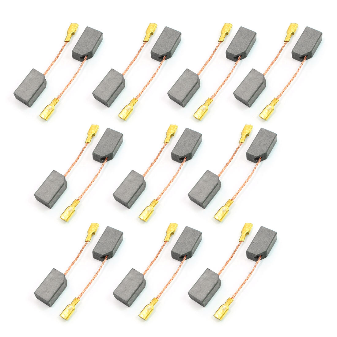 Harfington 14mm x 8mm x 6mm Motor Carbon Brush Motorcarbon 10 Pairs for Dewalt 100