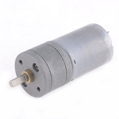 Harfington 12VDC 400RPM 4mm Shaft Dia Speed Reducer Electric Geared Motor