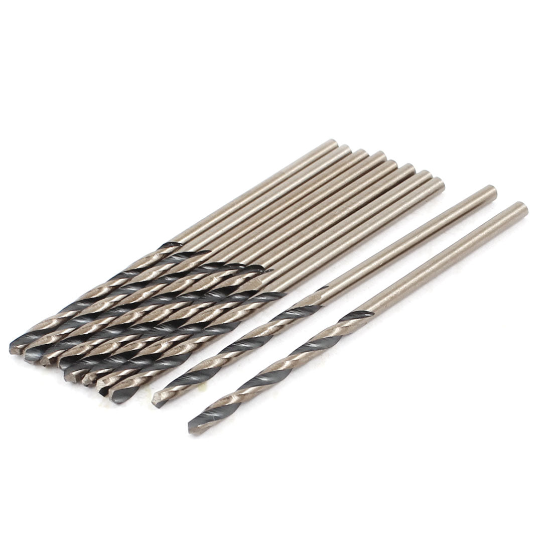 Harfington 10 Pcs Replacement 2.0mm Diameter 50mm Long HSS Twist Drill Bit