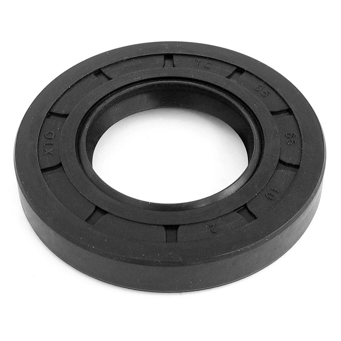 Harfington Oil Axle Seals, Nitrile Butadiene Rubber Black Pack of 1