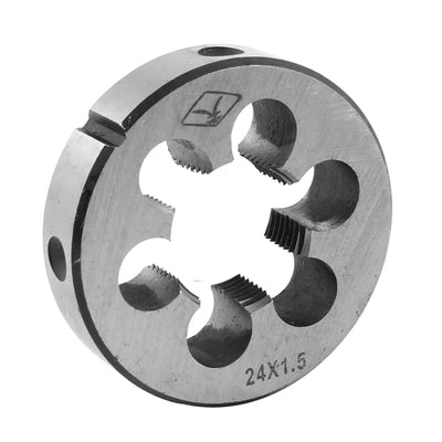 Harfington Round Shaped 55mm Outside Dia M24 Coarse Threading Cutting Die Right Hand