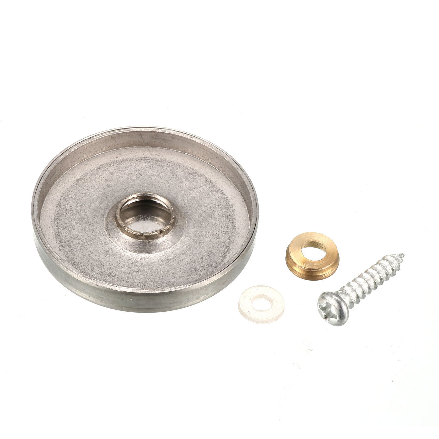 Harfington 4 Pcs 40mm Stainless Steel Caps Decorative Mirror Nails