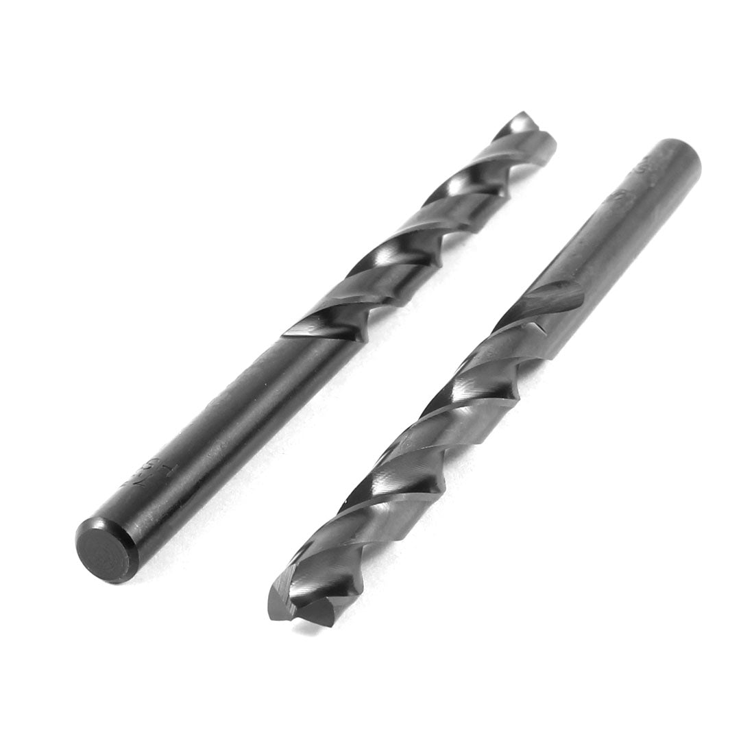 Harfington 2 Pcs 7.3mm Straight Shank Split Point Tip HSS High Speed Steel Twist Drill Bit