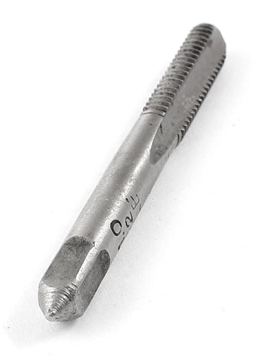 Harfington 3 Pcs Replaceable M6x1.0 HSS Straight Flute Lead Hand  Gray